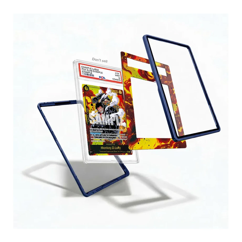 A framed art print of 'Sakura' from the movie Tokyo Revue 2015, graded and encapsulated by CGC as a PSA 9. The print is displayed floating in a stylized 3D composition with three floating blue frames against a clean white background.