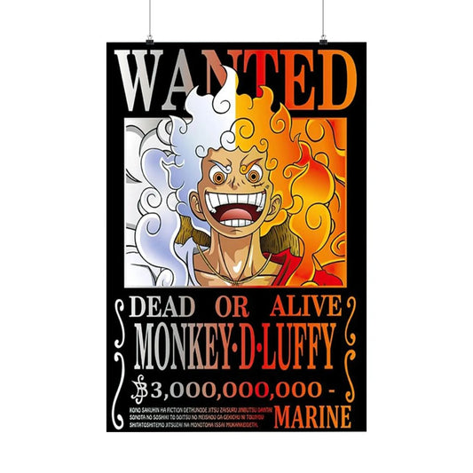 Boa Hancock Wanted Poster One Piece Anime Wall Art Print - PokeTCG