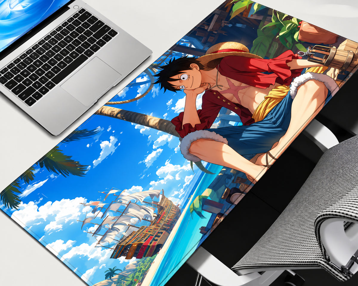 Germany Mouse PokeTCG Luffy Tropical Island Gaming Mouse Pad – PokéTCG