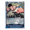 A single trading card featuring illustrated character Mr. 2.