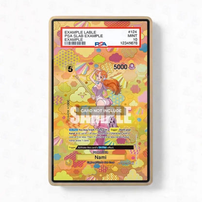 Nami OP08-106 Extended Art Graded Display Case