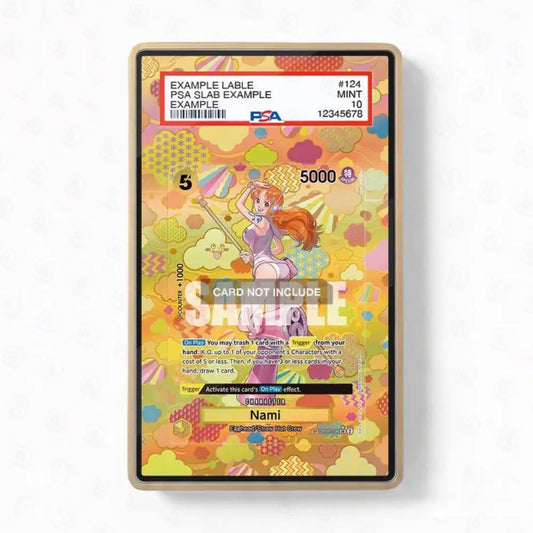 Nami OP08-106 Extended Art Graded Display Case