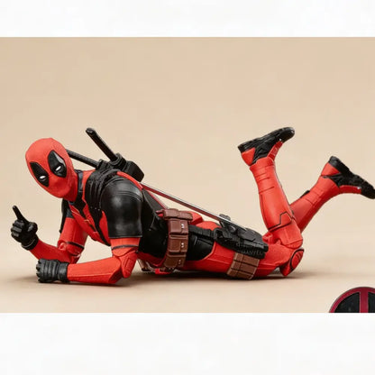 Marvel Studios Deadpool & Wolverine Deadpool 1:10 Scale Action Figure 7 Inch by ZD Toys