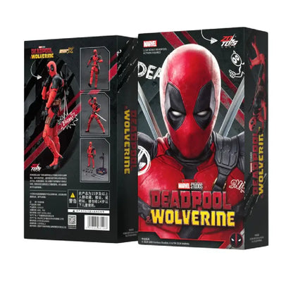 Marvel Studios Deadpool & Wolverine Deadpool 1:10 Scale Action Figure 7 Inch by ZD Toys