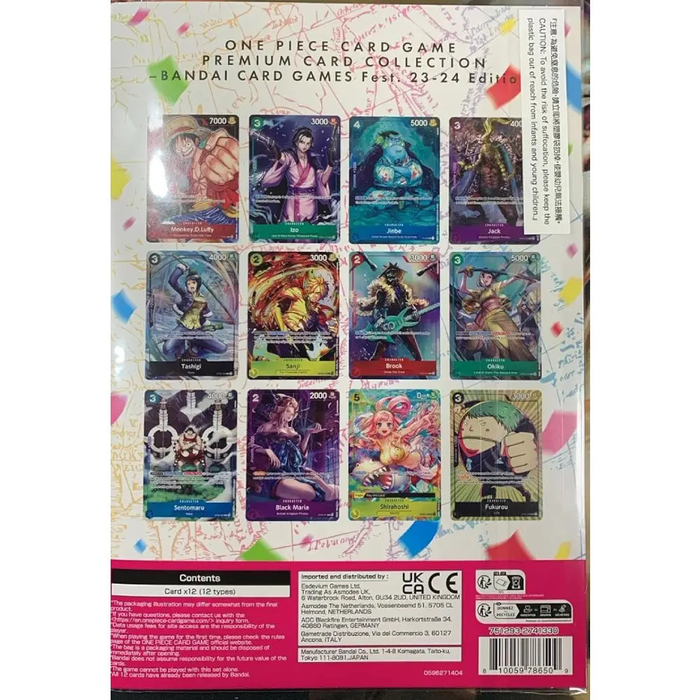 ONE PIECE Card Game Premium Card Collection CardFest 2024 Edition Japanese Sealed