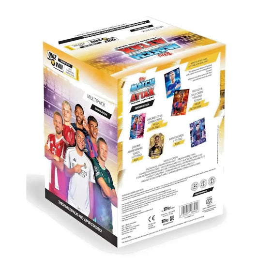 Topps UEFA Champions League Match Attax Trading Card Game Multipack 2025-26