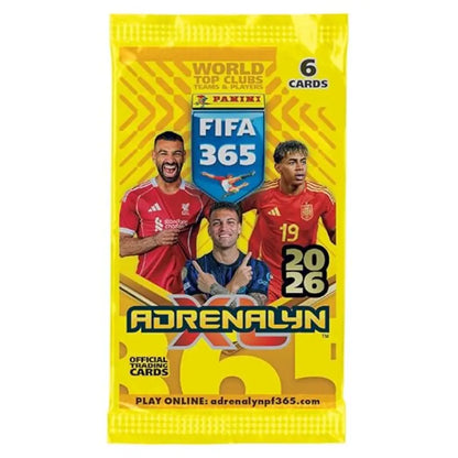Panini FIFA 365 Adrenalyn XL 2026 Booster Pack Trading Cards