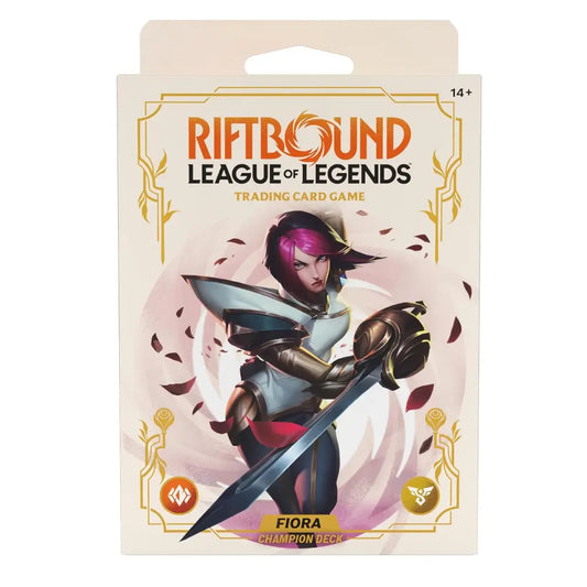 Riftbound League of Legends TCG Spiritforged Champion Deck Fiora Ready-to-Play