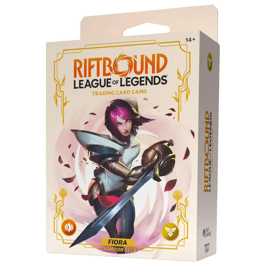 Riftbound League of Legends TCG Spiritforged Champion Deck Fiora Ready-to-Play