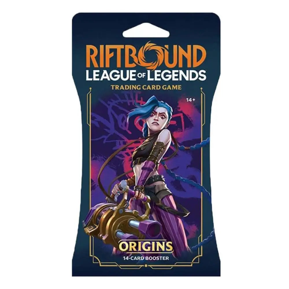 Riftbound League of Legends TCG Origins Sleeved Booster Pack Premium Cards