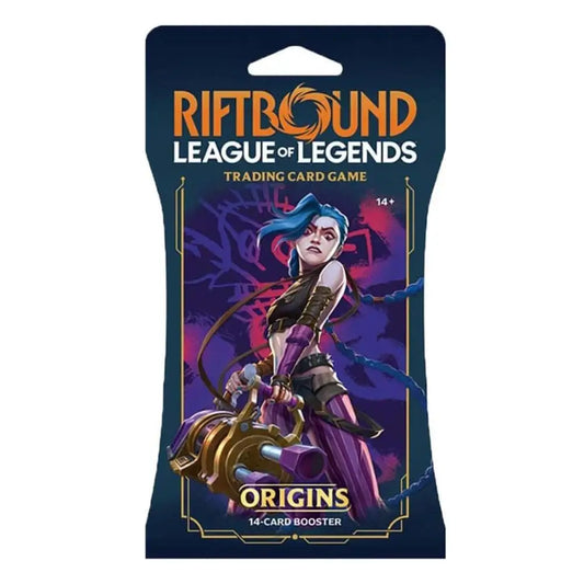 Riftbound League of Legends TCG Origins Sleeved Booster Pack Premium Cards