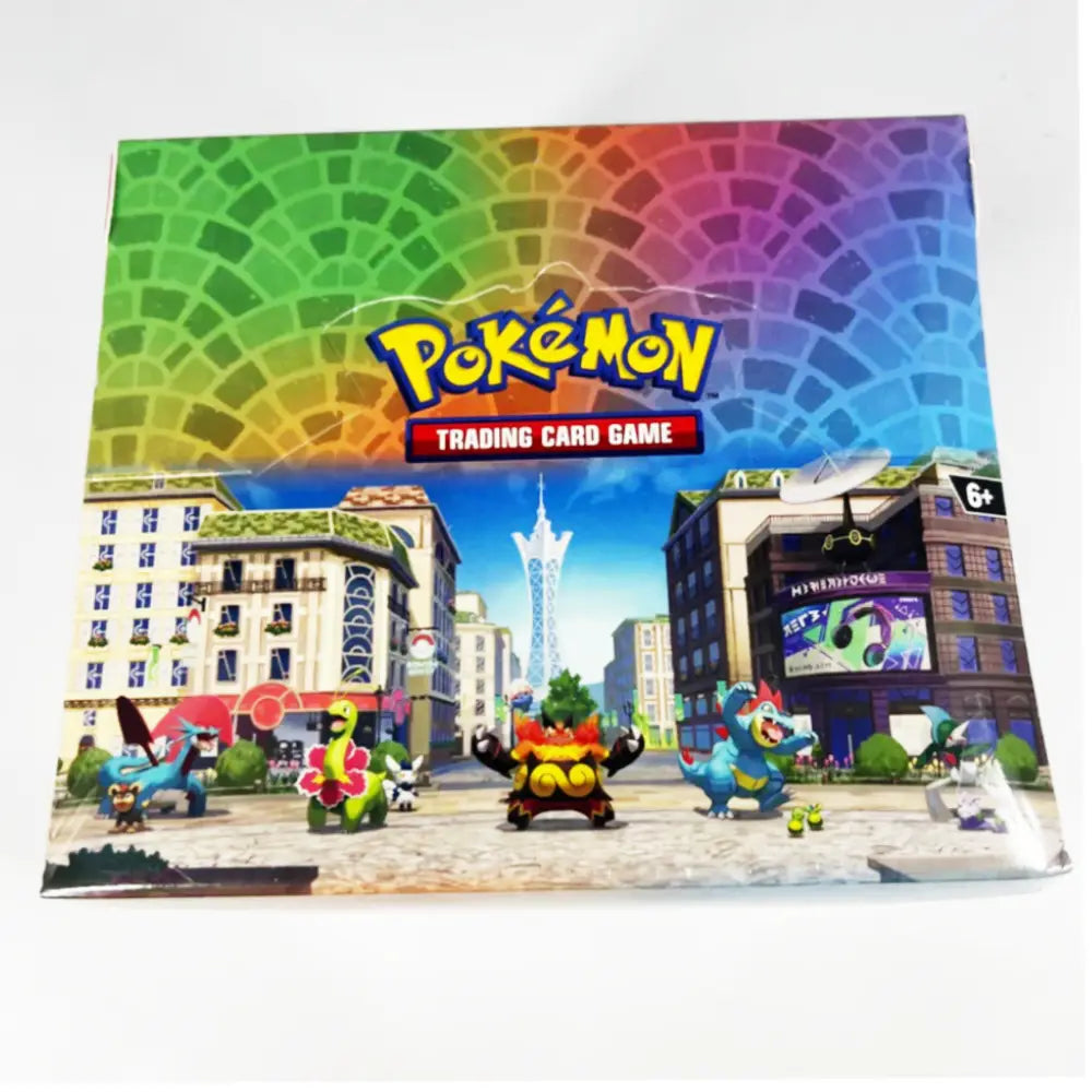 Pokémon Lumiose City Mini Tin Display 4-Box Case Factory Sealed