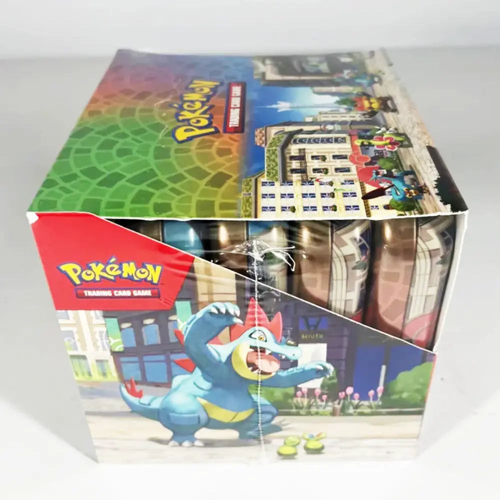 Pokémon Lumiose City Mini Tin Display 4-Box Case Factory Sealed