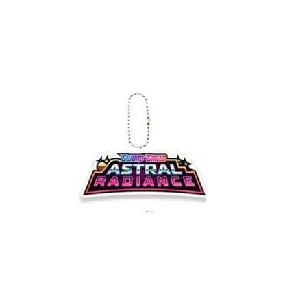 Pokémon TCG Logo Acrylic Keychain – Anime Card Game Keyring Charm