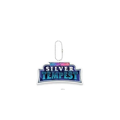 Pokémon TCG Logo Acrylic Keychain – Anime Card Game Keyring Charm