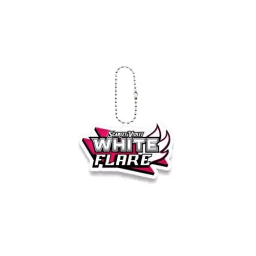 Pokémon TCG Logo Acrylic Keychain – Anime Card Game Keyring Charm
