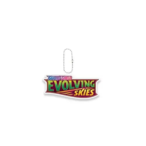 Pokémon TCG Logo Acrylic Keychain – Anime Card Game Keyring Charm