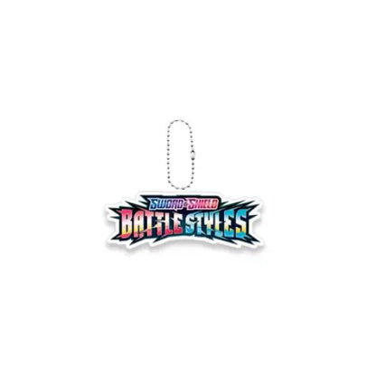 Pokémon TCG Logo Acrylic Keychain – Anime Card Game Keyring Charm
