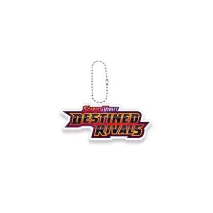 Pokémon TCG Logo Acrylic Keychain – Anime Card Game Keyring Charm