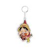 One Piece Acrylic Charm Keychain – Custom Anime Character Keyring