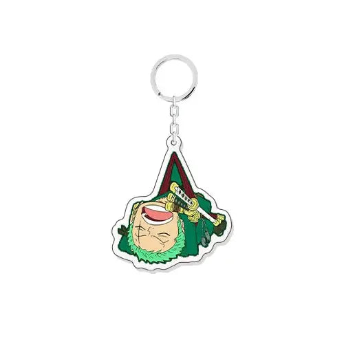 One Piece Acrylic Charm Keychain – Custom Anime Character Keyring