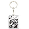One Piece Ink Wash Acrylic Keychain – Kuzan, Enel, Boa Hancock & Katakuri