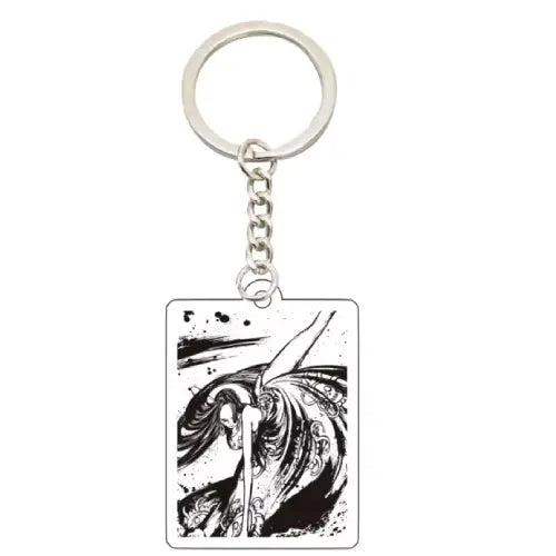One Piece Ink Wash Acrylic Keychain – Kuzan, Enel, Boa Hancock & Katakuri