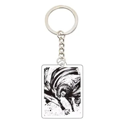 One Piece Ink Wash Acrylic Keychain – Kuzan, Enel, Boa Hancock & Katakuri