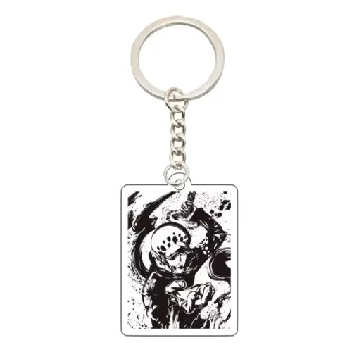 One Piece Ink Wash Acrylic Keychain – Kuzan, Enel, Boa Hancock & Katakuri