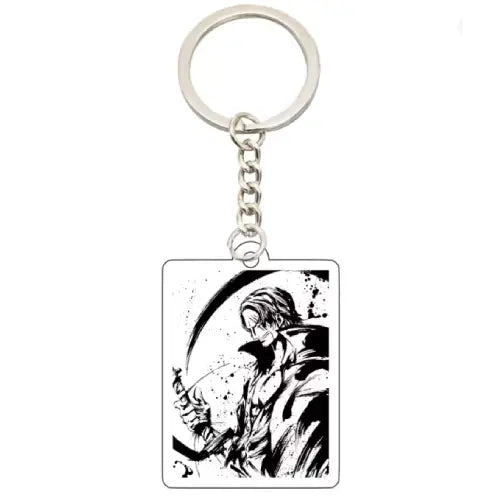 One Piece Ink Wash Acrylic Keychain – Kuzan, Enel, Boa Hancock & Katakuri