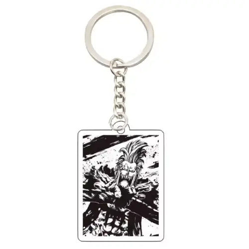 One Piece Ink Wash Acrylic Keychain – Kuzan, Enel, Boa Hancock & Katakuri