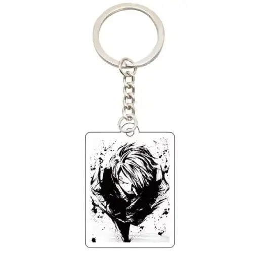 One Piece Ink Wash Acrylic Keychain – Kuzan, Enel, Boa Hancock & Katakuri