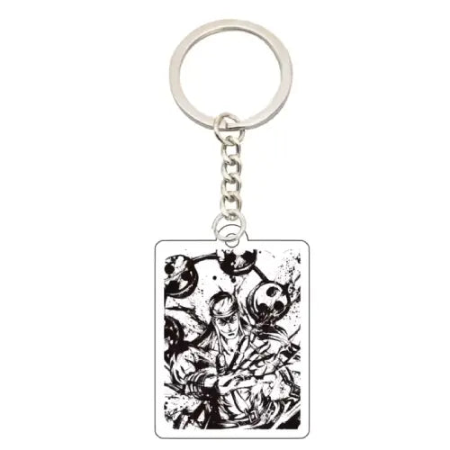 One Piece Ink Wash Acrylic Keychain – Kuzan, Enel, Boa Hancock & Katakuri