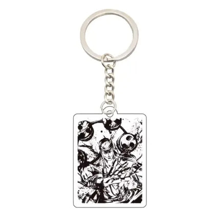 One Piece Ink Wash Acrylic Keychain – Kuzan, Enel, Boa Hancock & Katakuri