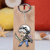 One Piece Monkey D. Luffy Double-Sided Acrylic Keychain – Premium Anime Keyring