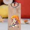 One Piece Monkey D. Luffy Double-Sided Acrylic Keychain – Premium Anime Keyring