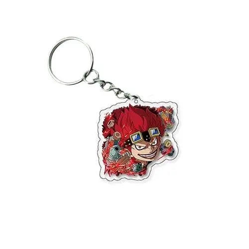 One Piece Baby Face Acrylic Keychain – Luffy, Zoro, Sanji, Law & More