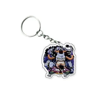 One Piece Baby Face Acrylic Keychain – Luffy, Zoro, Sanji, Law & More