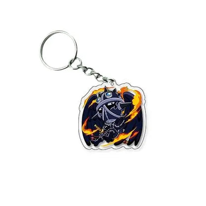 One Piece Baby Face Acrylic Keychain – Luffy, Zoro, Sanji, Law & More
