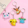 Cute Pokémon Acrylic Keychain – Pikachu, Komala, Bulbasaur & More