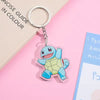 Cute Pokémon Acrylic Keychain – Pikachu, Komala, Bulbasaur & More