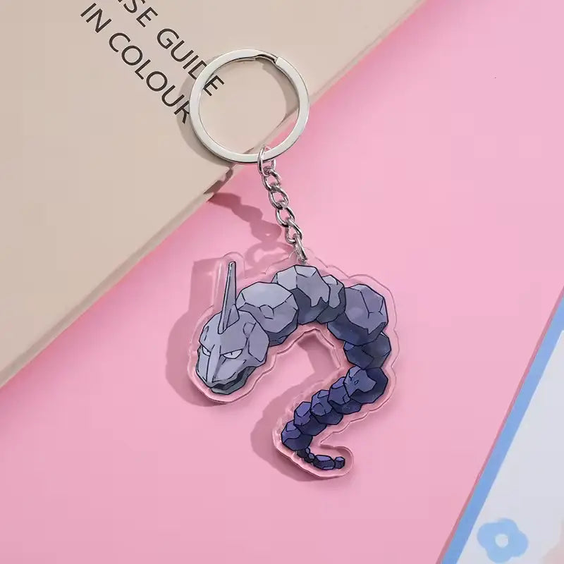 Cute Pokémon Acrylic Keychain – Pikachu, Komala, Bulbasaur & More