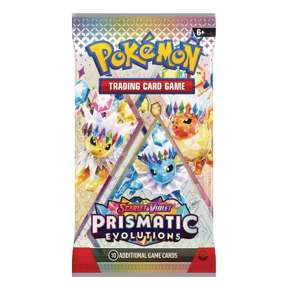 Pokémon TCG: Scarlet & Violet - Prismatic Evolutions Booster Pack | Rip N Ship