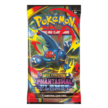 Pokémon TCG: Mega Evolution - Phantasmal Flames Booster Pack | Rip N Ship