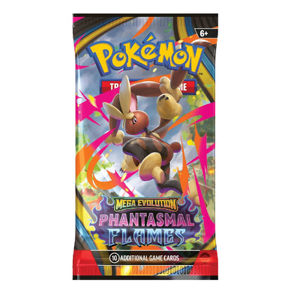 Pokémon TCG: Mega Evolution - Phantasmal Flames Booster Pack | Rip N Ship