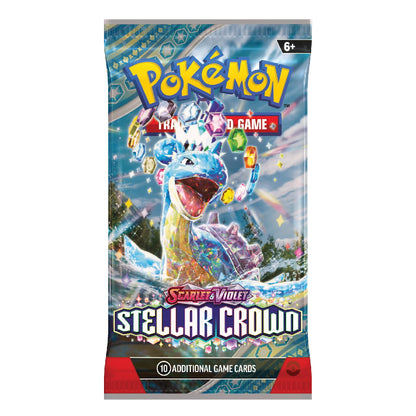 Pokémon TCG: Scarlet & Violet - Stellar Crown Booster Pack - 10 Cards | Rip N Ship