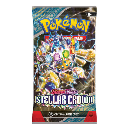 Pokémon TCG: Scarlet & Violet - Stellar Crown Booster Pack - 10 Cards | Rip N Ship