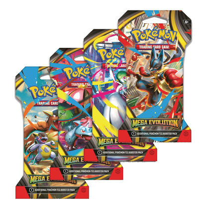 Pokémon TCG: Mega Evolution Sleeved Blister Pack | Rip N Ship