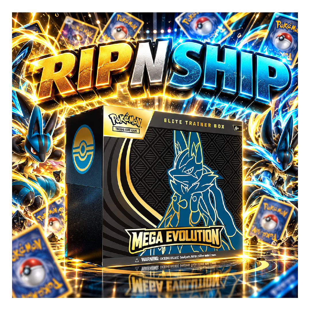 Pokémon TCG Mega Evolution Elite Trainer Box - Mega Lucario | Rip N Ship