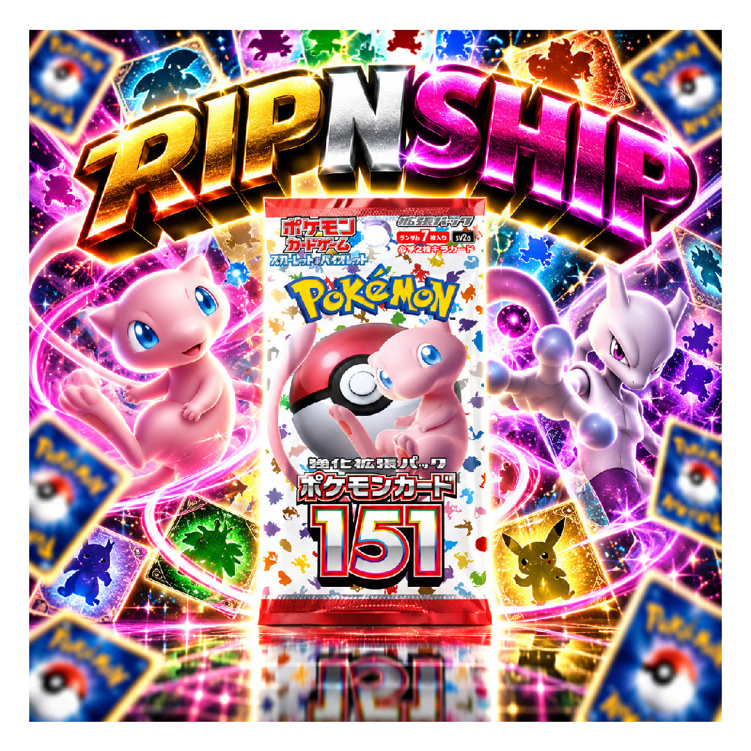 Pokémon TCG Japanese: Scarlet & Violet 151 Enhanced Expansion Booster Pack | Rip N Ship